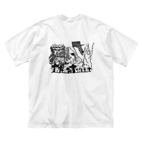 cemetery ビッグシルエットTシャツ