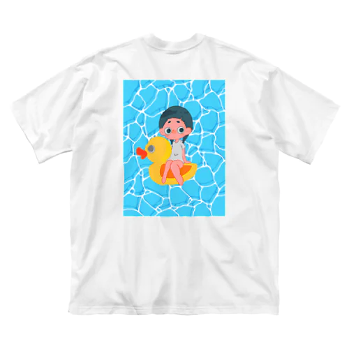 あの夏のアヒル ビッグシルエットTシャツ