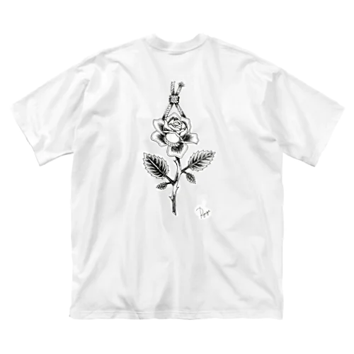 Rose ビッグシルエットTシャツ