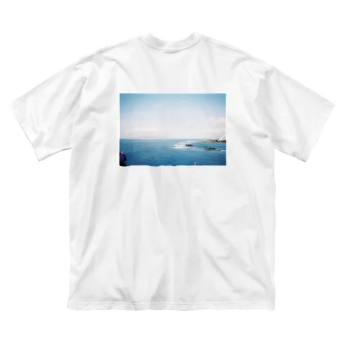 壮大な海 ビッグシルエットTシャツ