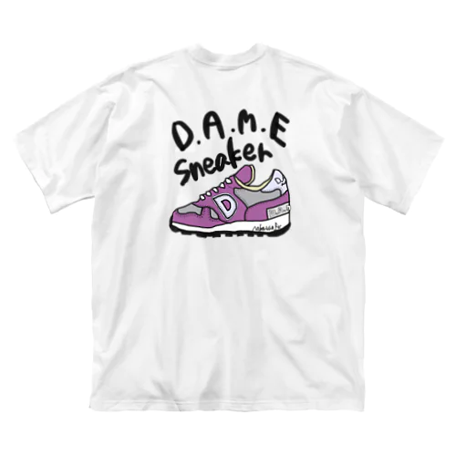 DAME SNEAKER ビッグシルエットTシャツ