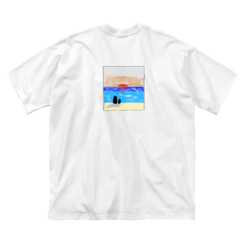 sunset ビッグシルエットTシャツ