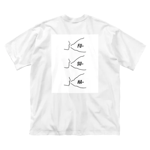 FU-SU-HA-【WHITE】 ビッグシルエットTシャツ