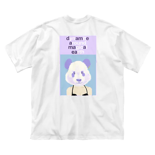 DAME PANDA ビッグシルエットTシャツ