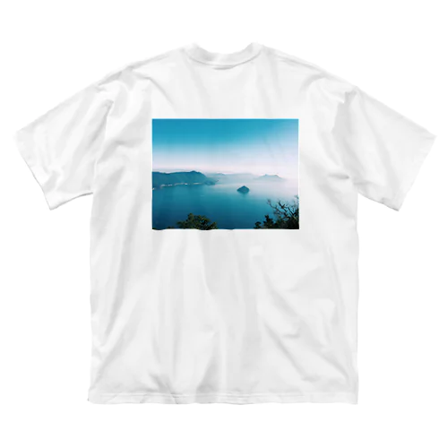 瀬戸内の景色 루즈핏 티셔츠