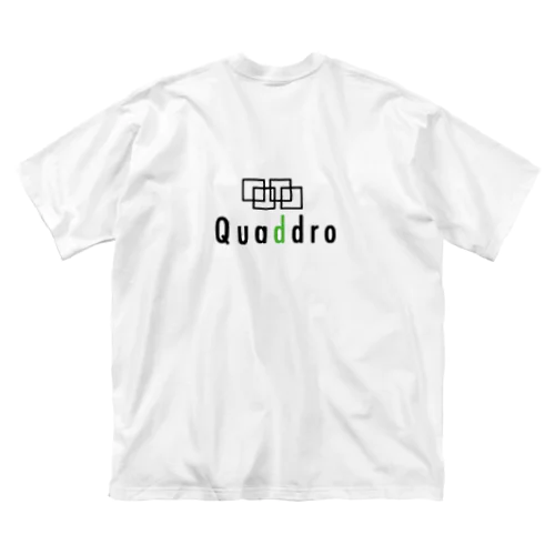 Quaddro バックプリントT Big T-Shirt