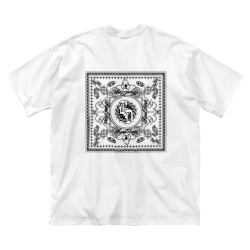 Bandana Black ビッグシルエットTシャツ