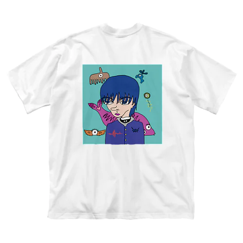 ぼくの描いた絵 ビッグシルエットTシャツ