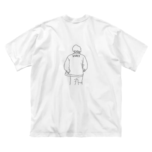 %SECT backprint Big T-Shirt