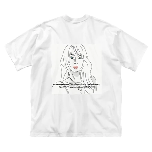 lady ビッグシルエットTシャツ