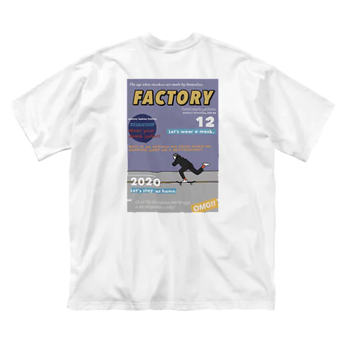 FACTORY MAGAZINE ビッグシルエットTシャツ