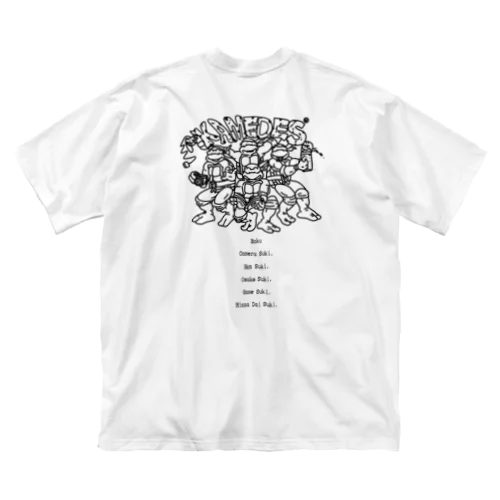 突然変異体の亀たち。 Big T-Shirt