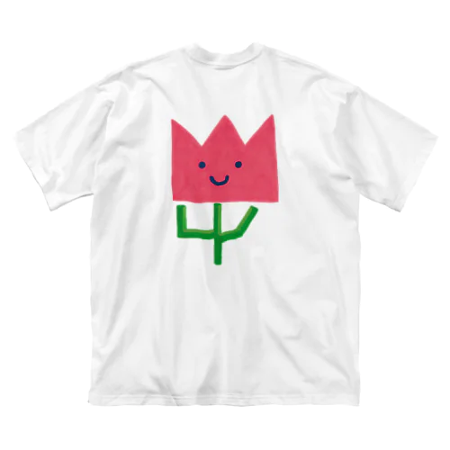 せなかにお花 Big T-Shirt