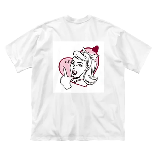 可愛いシャツ ビッグシルエットTシャツ