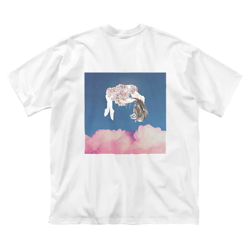 桜夜 ビッグシルエットTシャツ