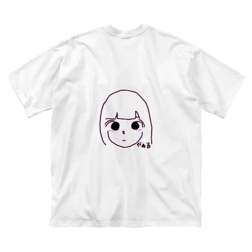 がぁる ビッグシルエットTシャツ