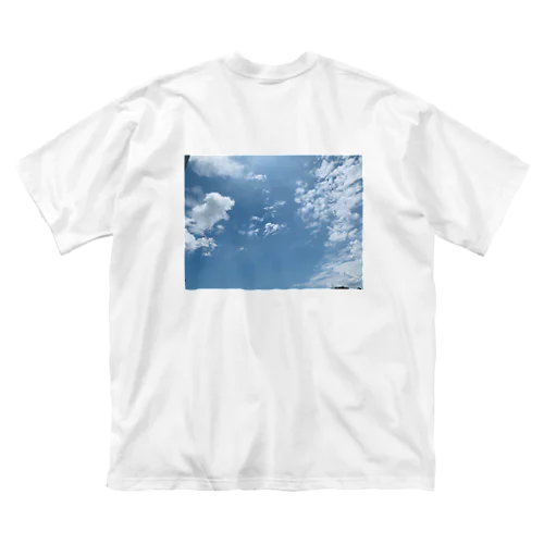 雲 ビッグシルエットTシャツ