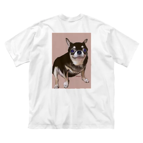 犬のチワワちゃんシリーズ　その1 ビッグシルエットTシャツ