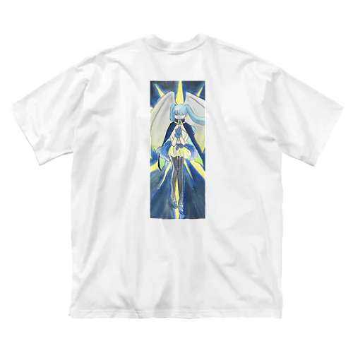 蒼の天使（祈り） ビッグシルエットTシャツ