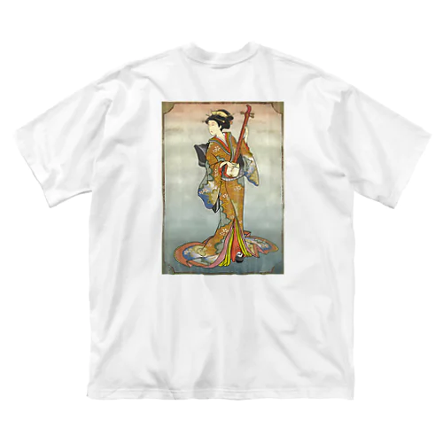 "美人画" 2-#2 ビッグシルエットTシャツ