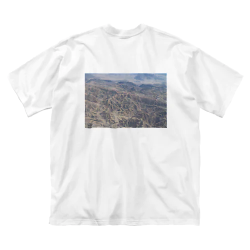 エチオピア地形 ビッグシルエットTシャツ