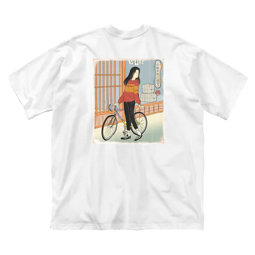 "双輪車娘之圖會" 1-#2 ビッグシルエットTシャツ