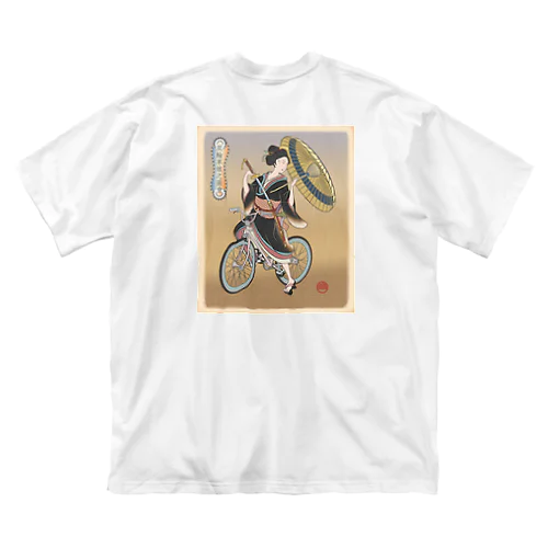 "双輪車娘之圖會" 5-#2 ビッグシルエットTシャツ