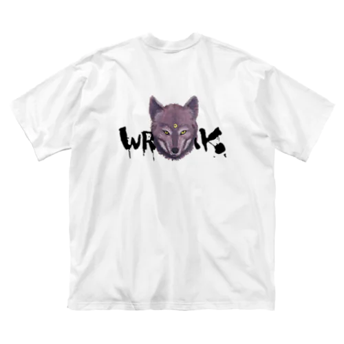 WRIK 狼 ビッグシルエットTシャツ