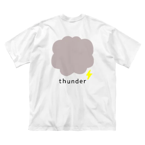 しんぷる にthunder Big T-Shirt