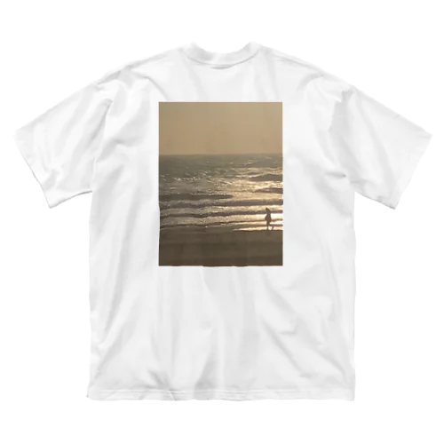 Beach girl T ビッグシルエットTシャツ