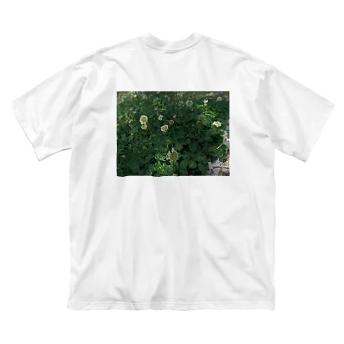 身近な植物観察 ビッグシルエットTシャツ