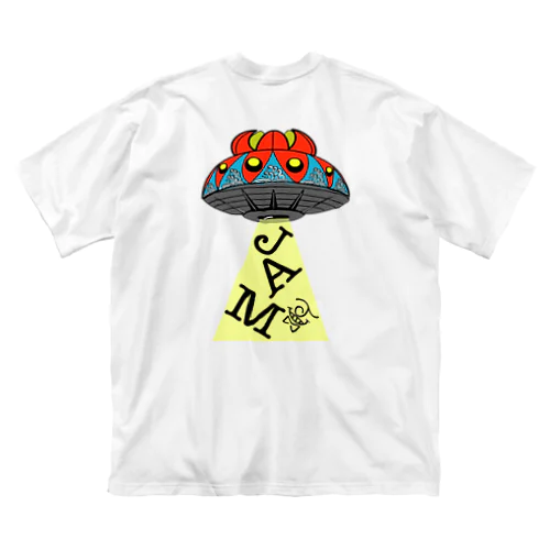 琉球花笠×UFO Big T-Shirt