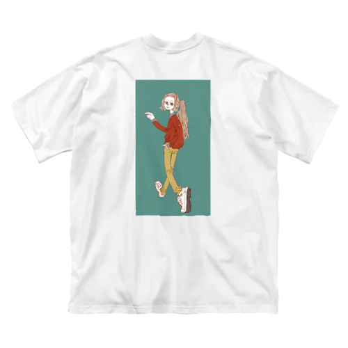 女の子 ビッグシルエットTシャツ