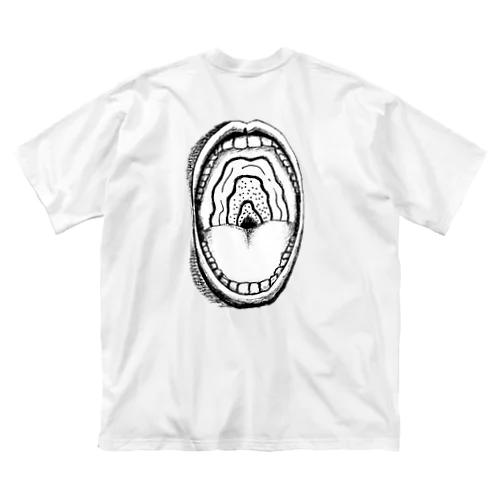 mouth ビッグシルエットTシャツ