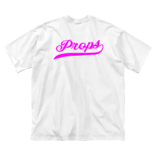 PROPS ビッグシルエットTシャツ