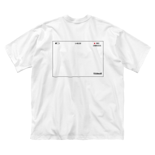 ８ミリビデオ録画　夏のオモイデ Big T-Shirt