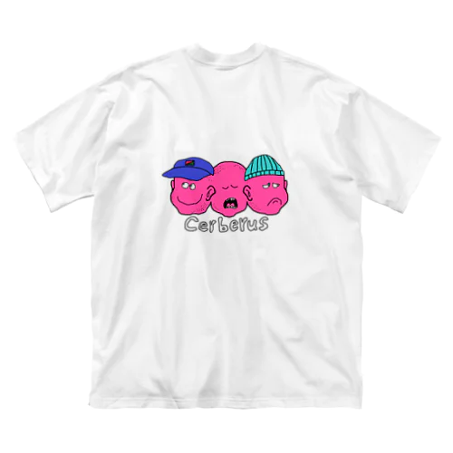 Cerberus(pink) Big T-Shirt