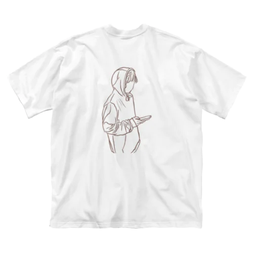 ai illust 6 ビッグシルエットTシャツ