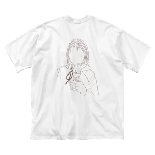 ai illust 7 ビッグシルエットTシャツ