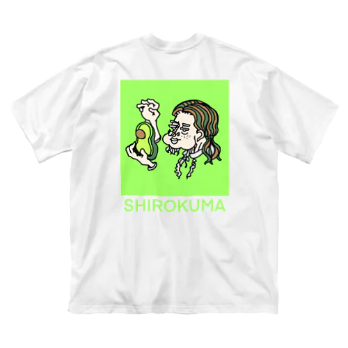 シロクマ ビッグシルエットTシャツ