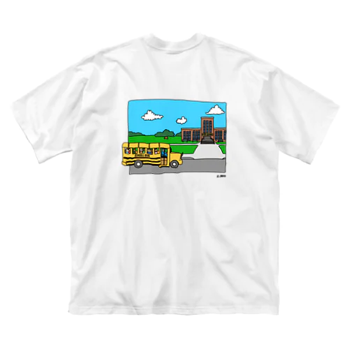 GO TO SCHOOL ビッグシルエットTシャツ