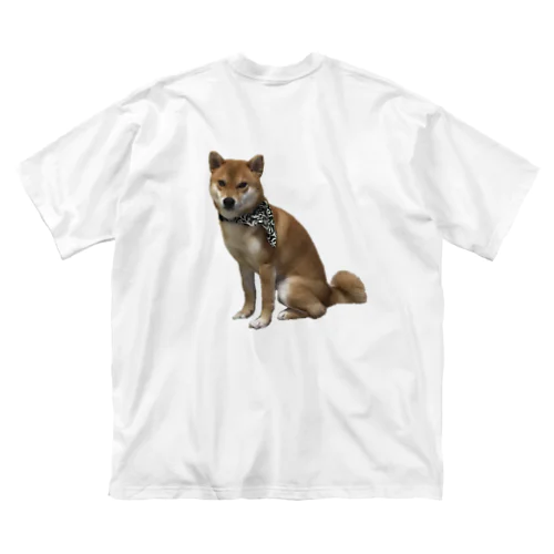 柴犬のリクさん ビッグシルエットTシャツ