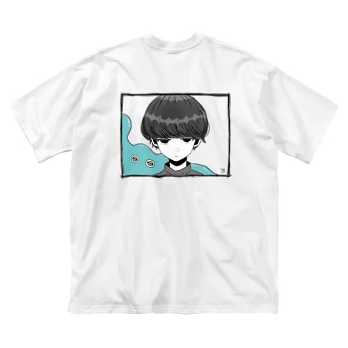 たろう tシャツ バックプリント Big T-Shirt