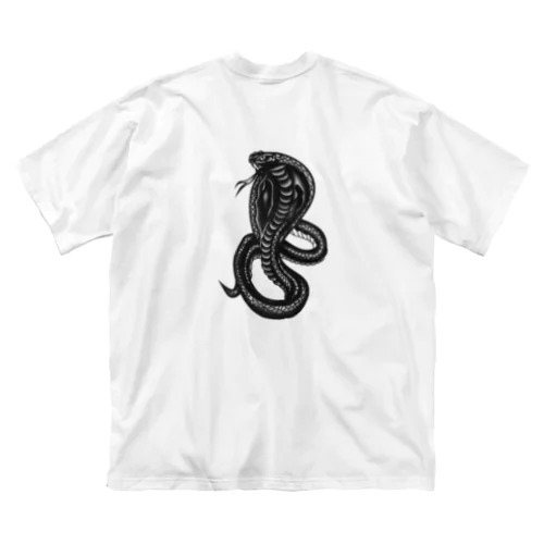 Dream love snake ビッグシルエットTシャツ