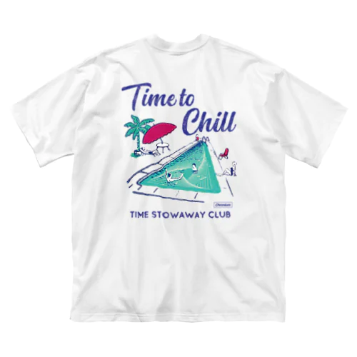 Time to Chill ビッグシルエットTシャツ