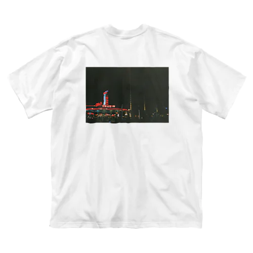 The American Diner（Back Print) ビッグシルエットTシャツ