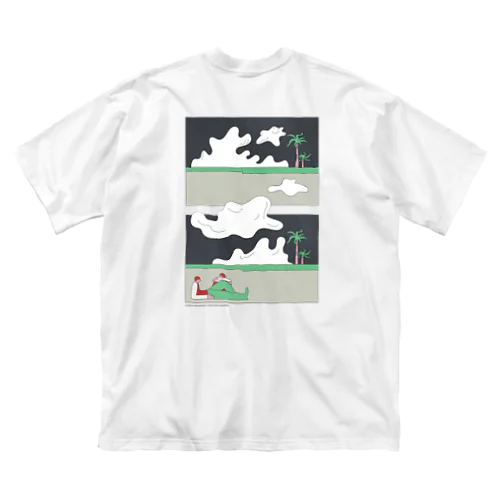 clouds ビッグシルエットTシャツ