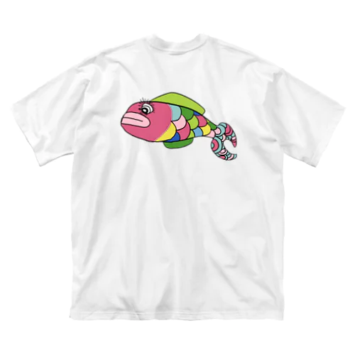 カラフル色サカナ Big T-Shirt