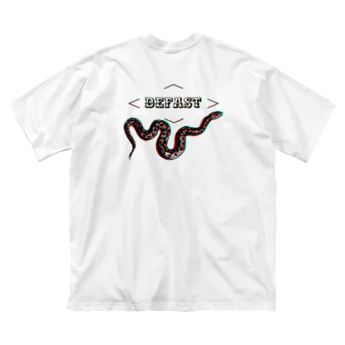 SNAKE LOGO T-SHIRTS ビッグシルエットTシャツ