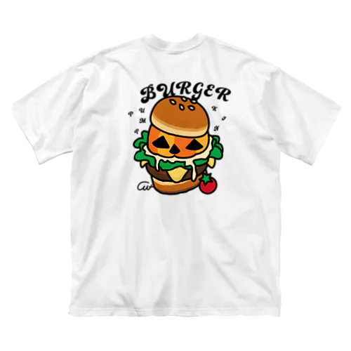 バックプリント　バーガー Big T-Shirt
